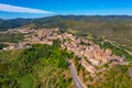 Panorama view of Spanish village Sos del Rey Catolico