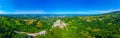 Panorama view of Srebrenik Fortress in Bosnia and Herzegovina Royalty Free Stock Photo