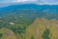 Panorama view of Sri Lanka highlands from Ella rock Royalty Free Stock Photo