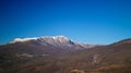 Panorama view to Demirji mountain range, Crimea Royalty Free Stock Photo
