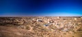 Panorama view to Mizdakhan cemetery, khodjeyli, Karakalpakstan, Uzbekistan