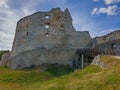 Panorama view of Topolcany castle in Slovakia Royalty Free Stock Photo