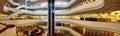 A Panorama view of the Toronto Reference Library Royalty Free Stock Photo