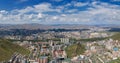 Panorama view of Ulaanbaatar Mongolia Royalty Free Stock Photo