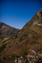 Panorama view of the valley and the river Katun. Part 9