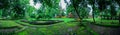 Panorama View of Wat Chedi Luang in Chiang Rai Province