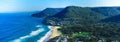 Sydney Wollongong Panorama view of the city and beaches mountains NSW Australia Royalty Free Stock Photo