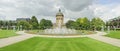 Panorama views of city landmark in Mannheim. Royalty Free Stock Photo