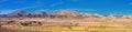 Panorama views of mountains, desert and landscape around Price Canyon Utah from Highway 6 and 191, by the Manti La Sal National Fo Royalty Free Stock Photo