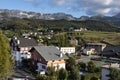 Panorama of the village of Villard de Lans Royalty Free Stock Photo