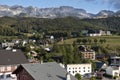 Panorama of the village of Villard de Lans Royalty Free Stock Photo