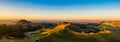 Panorama of Vineyards near Gamlitz Sulztal area south Styria, wine country