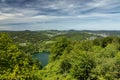 Panorama of the volcanic Gemuendener Maar