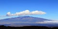 Panorama Volcanic Landscape at Mauna Kea on Big Island, Hawaii