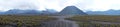 Panorama from the vulcanic area at the Bromo vulcano on Java Indonesia