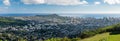 Panorama of Waikiki and Honolulu from Tantalus Overlook on Oahu Royalty Free Stock Photo