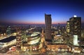 Panorama of Warsaw city center