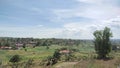 Panorama at Waru valley Royalty Free Stock Photo