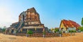 Panorama of Wat Chedi Luang, Chiang Mai, Thailand