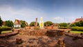 Panorama.Wat Phar Sri Rattana Mahathat. Temple, Phitsanulok in T Royalty Free Stock Photo