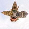 360 Panorama of Wat Phra Chettuphon Wimon Mangkhalaram Ratchaworamahawihan Wat Pho