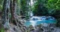 Panorama,Waterfall Huay Mae Kamin