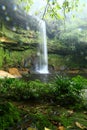 Panorama waterfall maliu basin