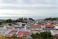 Panorama of white village of Mijas. Costa del Sol, Andalusia. Spain. Royalty Free Stock Photo