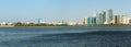 Panorama wiew of Sharjah