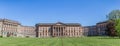 Panorama of the Wilhelmshohe castle in Kassel Royalty Free Stock Photo