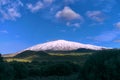 Panorama Winter South-Western Etna Park, Sicily Royalty Free Stock Photo