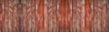 Panorama wood wall with beautiful vintage brown wooden texture background