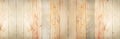 Panorama wood wall with beautiful vintage brown wooden texture background Royalty Free Stock Photo