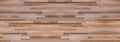 Panorama wood wall texture background.