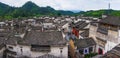 Panorama of Xidi Village Royalty Free Stock Photo