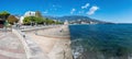 Panorama of Yalta embankment