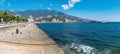 Panorama of Yalta embankment