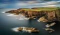 Yesnaby cliffs panorama