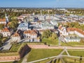 Panorama of Zamosc Royalty Free Stock Photo