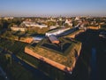 Panorama of Zamosc Royalty Free Stock Photo