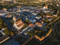 Panorama of Zamosc Royalty Free Stock Photo