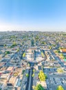 Panorama of Yanghe Building and Historical and Cultural Street, Zhengding County, Shijiazhuang City, Hebei Province, China