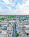 Panorama of Yanghe Building and Historical and Cultural Street, Zhengding County, Shijiazhuang City, Hebei Province, China