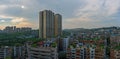 Panorama of the Zigong city