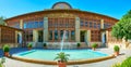 Panorama of Zinat Ol-Molk mansion, Shiraz, Iran Royalty Free Stock Photo