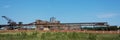 Panoramic picture of the Peenemuende power plant Royalty Free Stock Photo