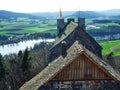 Panoramas from the viewpoint at Hohenklingen Castle, Stein am Rhein