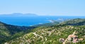 Hills near Brusje, Hvar, Croatia Royalty Free Stock Photo