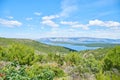 Hills near Brusje, Hvar, Croatia Royalty Free Stock Photo