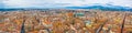 Panoramatic view of the italian city Florence...IMAGE Royalty Free Stock Photo